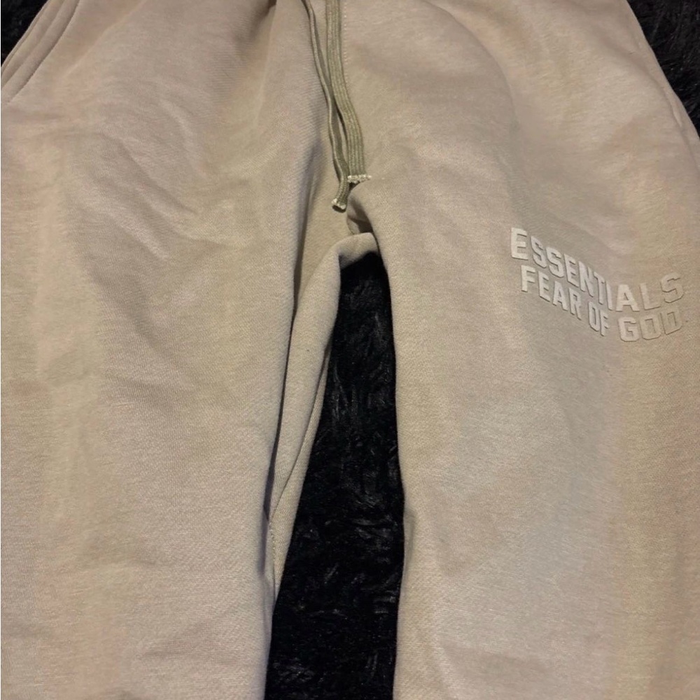 Essentials Gray Sweatpants Comfortable Joggers